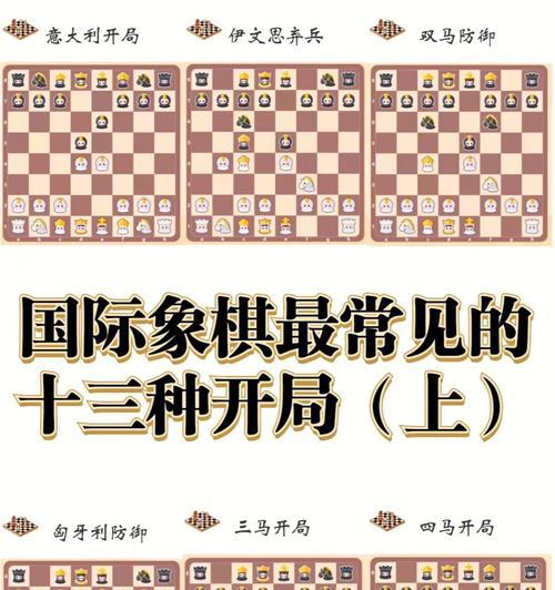 归纳象棋开局技巧（学习象棋必备技能）